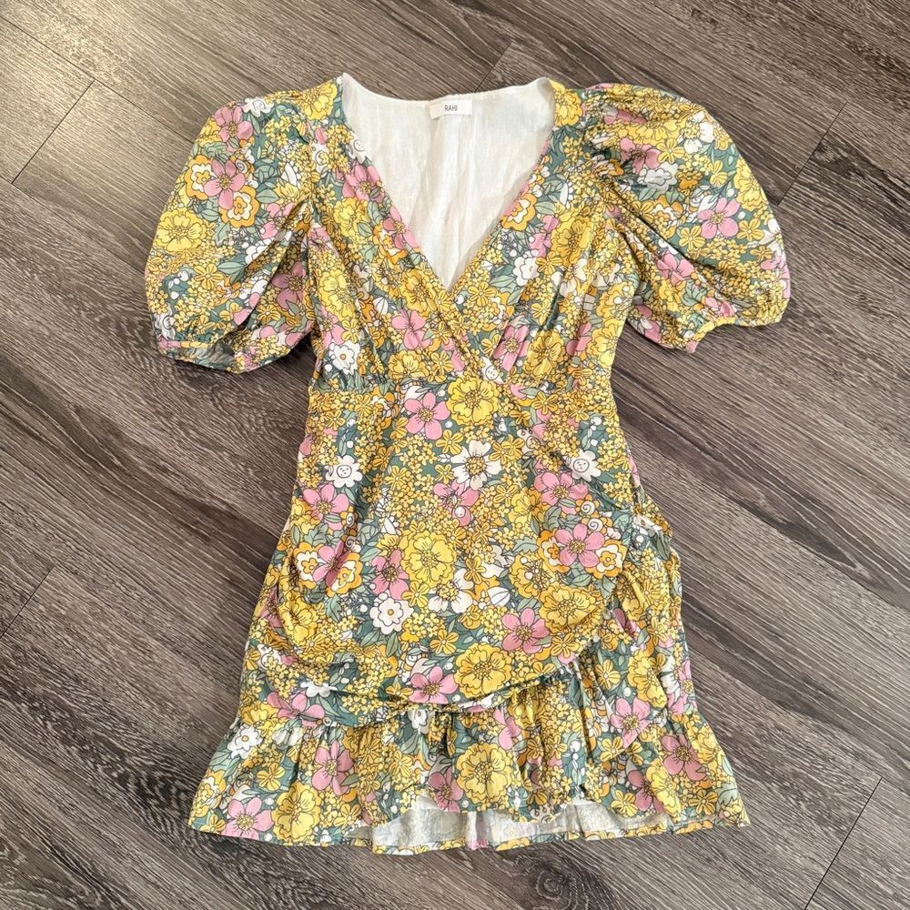 Rahi Petra Mini Dress Pink Sally Retro